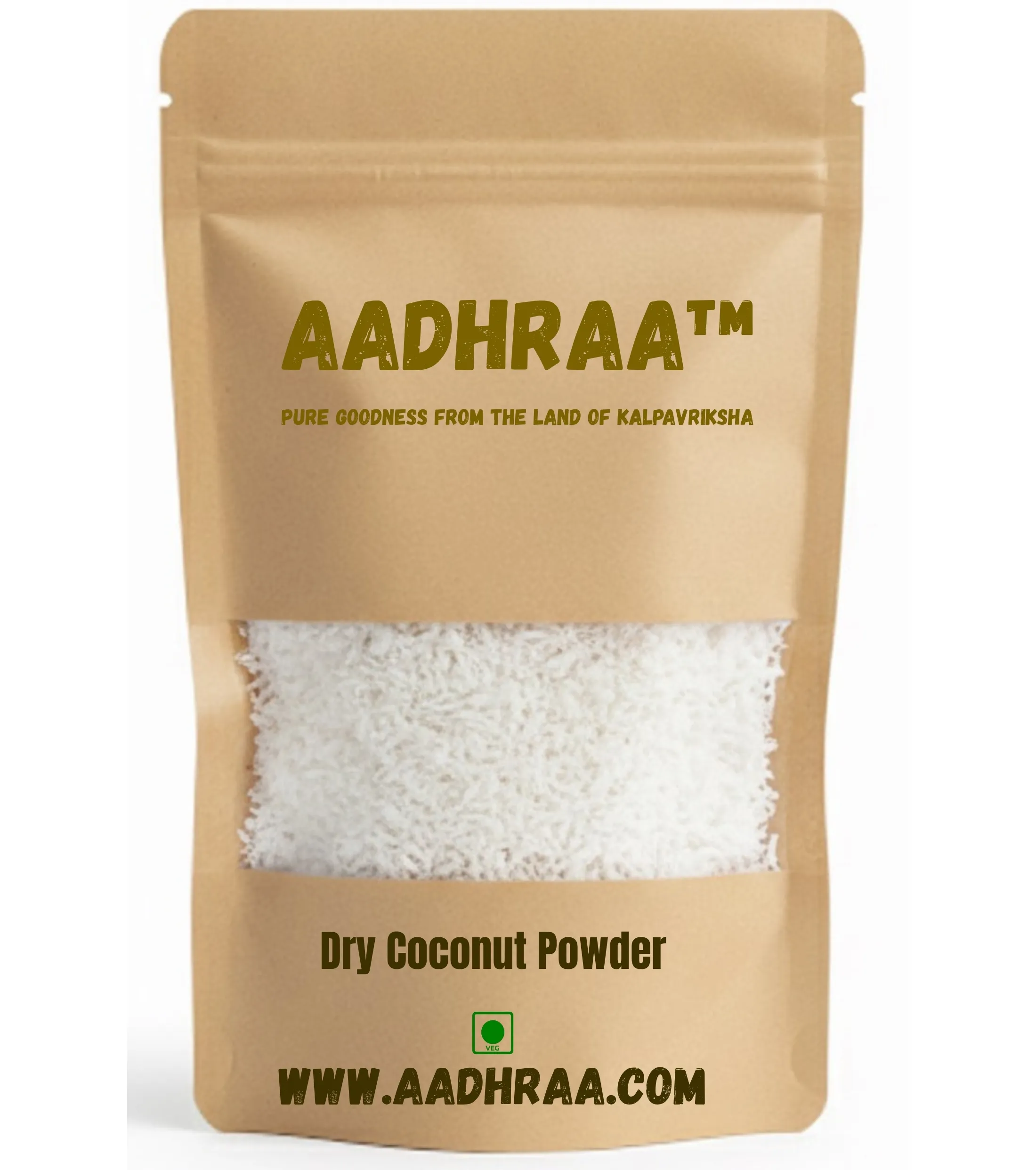 AADHRAA Premium Tiptur Grated Dry Coconut (300g)Desiccated Coconut | Kobbari, Khopra, Kuridi, Sukha Nariyal |  Cooking Use